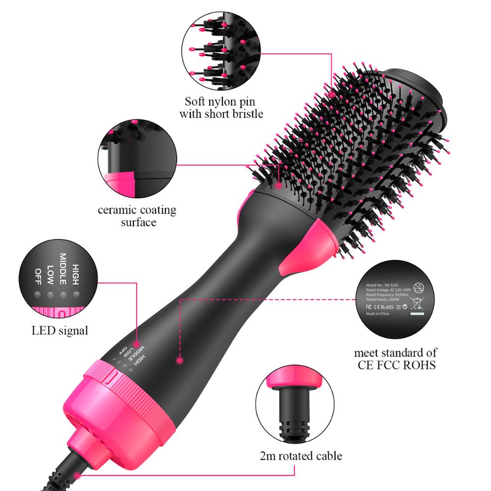 Brosse Sèche-Cheveux Multifonction